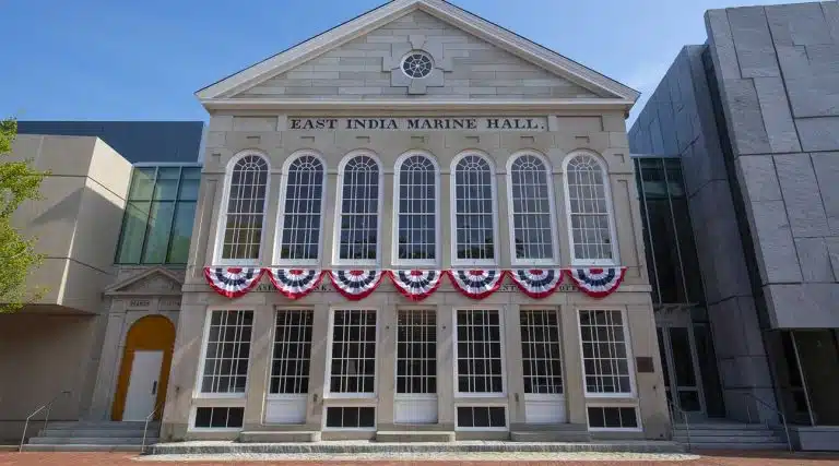 East India Marine Hall in Peabody, Massachusetts