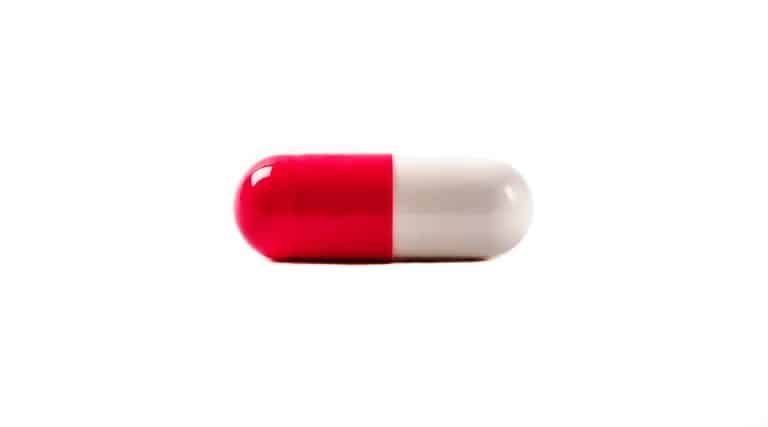 red and white pill capsule Vyvanse