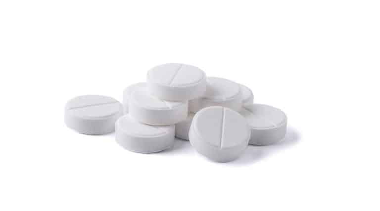 white round pills Percocet Oxycodone Opioid medication