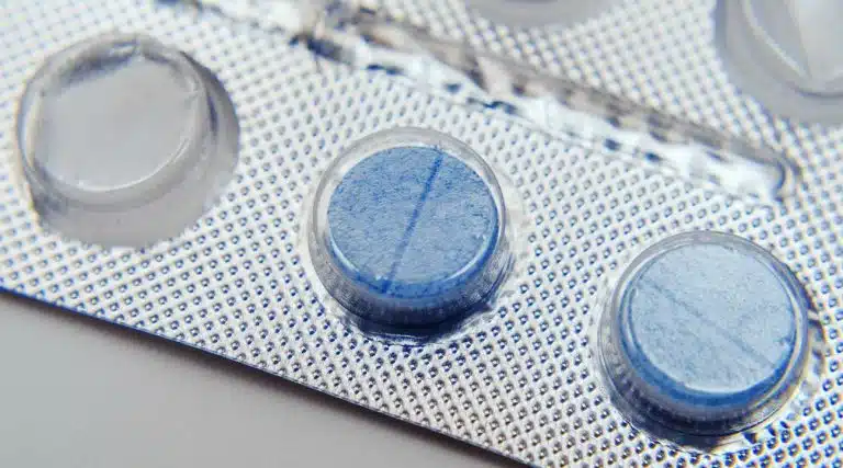 circular light blue pills in blister packs Valium Diazepam
