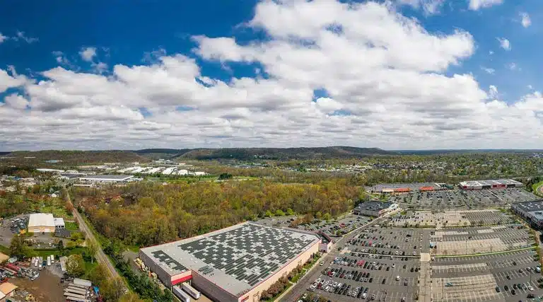 aerial view of Bridgewater, New Jersey