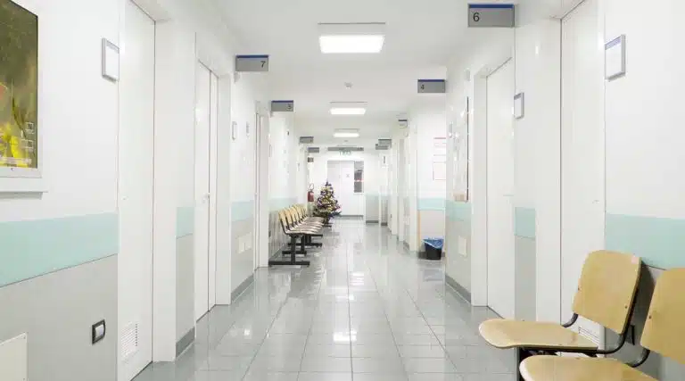 hallway of a Suboxone Clinic