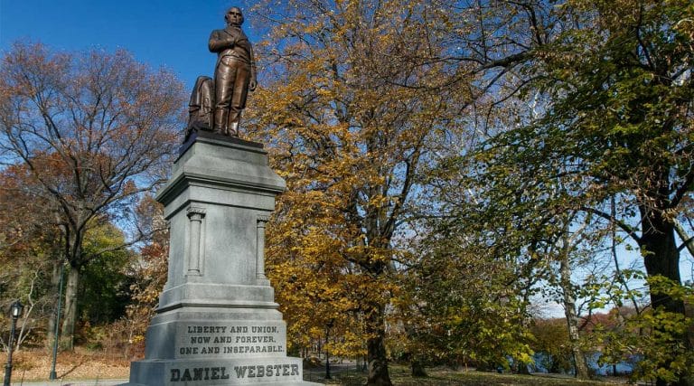 statue of Daniel Webster Webster, New York