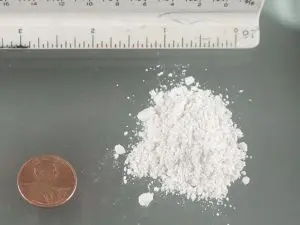 white powder heroin