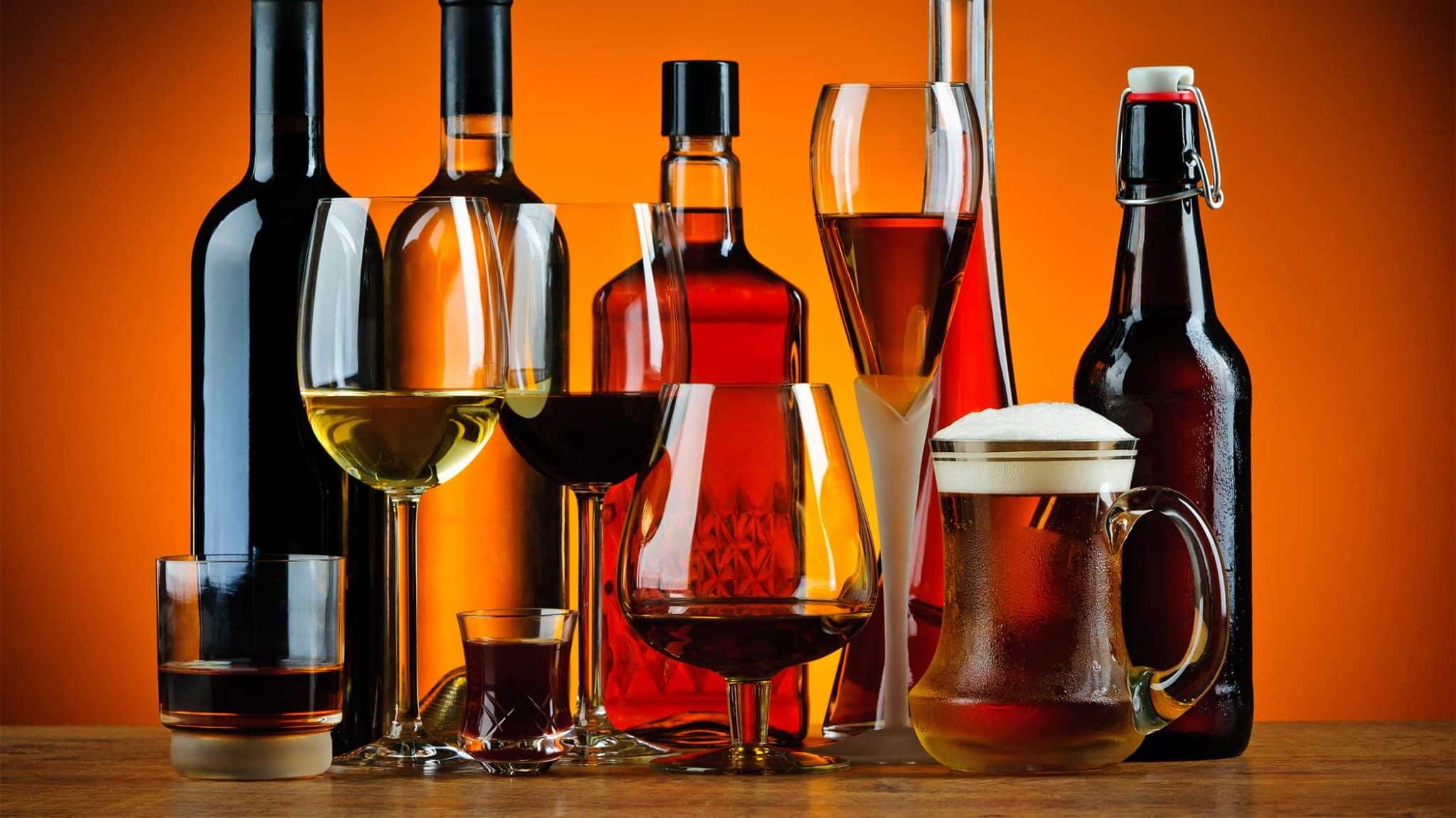 Types Of Alcohol | List Of Popular Drinks By Alcohol Content
