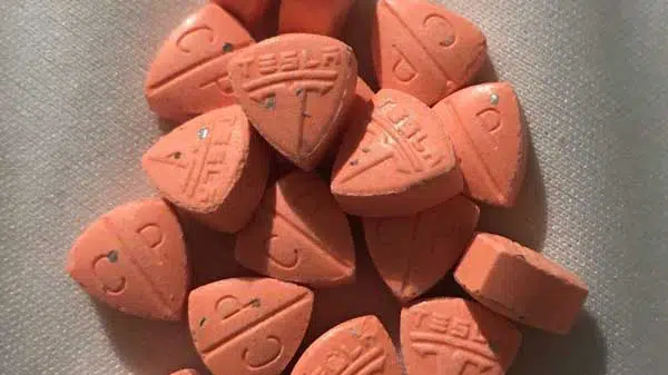 Orange Tesla Ecstasy Pills
