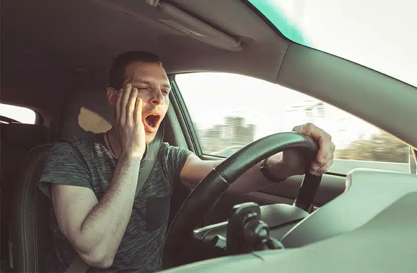 Man Driving While Tired-Is THC More Common Than Alcohol In Serious Or Fatal Car Crashes?